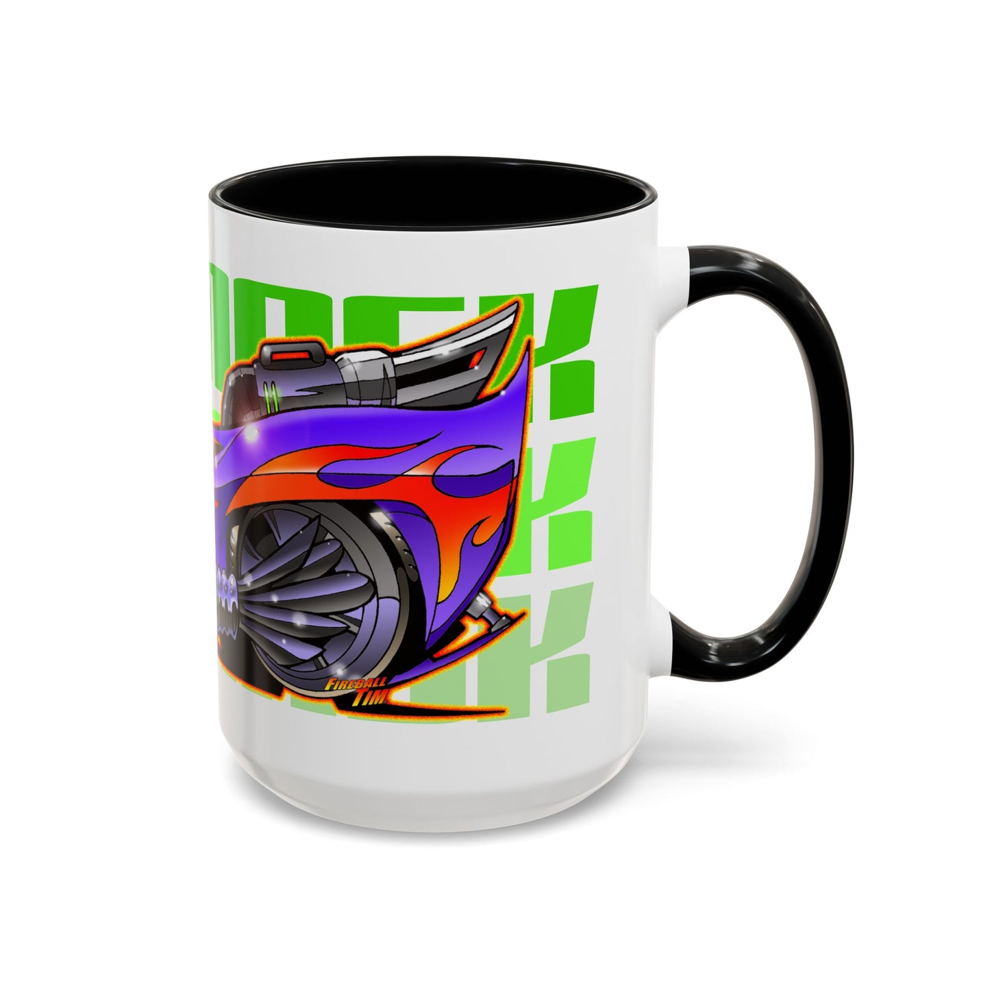 SON OF THE MASK Mask Musclecar Fireball Art Collectible Coffee Mug - 2 Sizes
