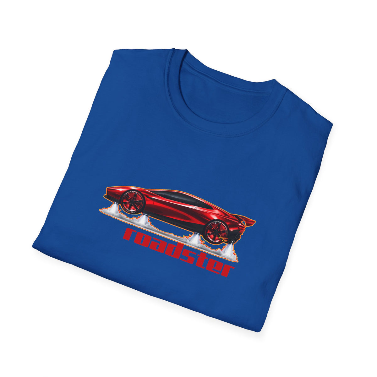 TESLA FLYING ROADSTER Collectible Fireball Art TeeShirt