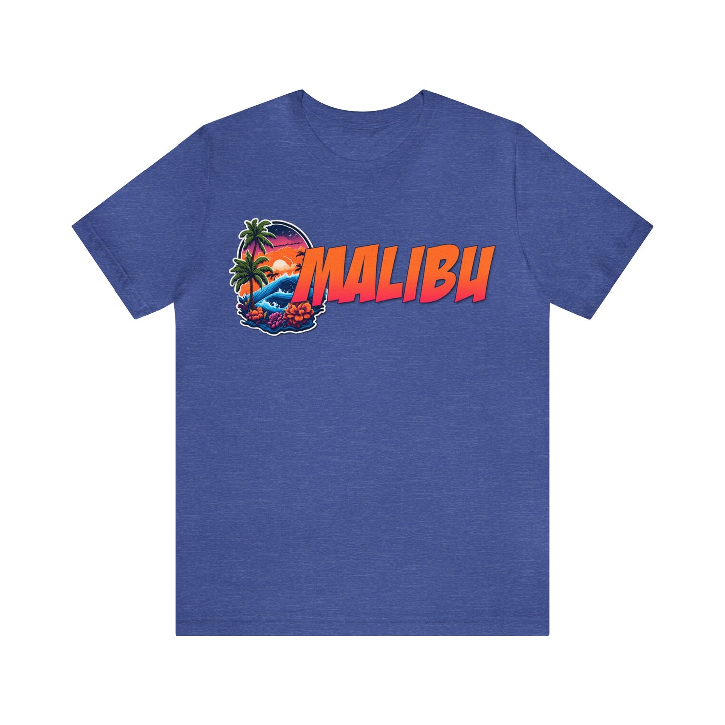 MALIBU WAVE Unisex Jersey Short Sleeve Tee in 11 Colors