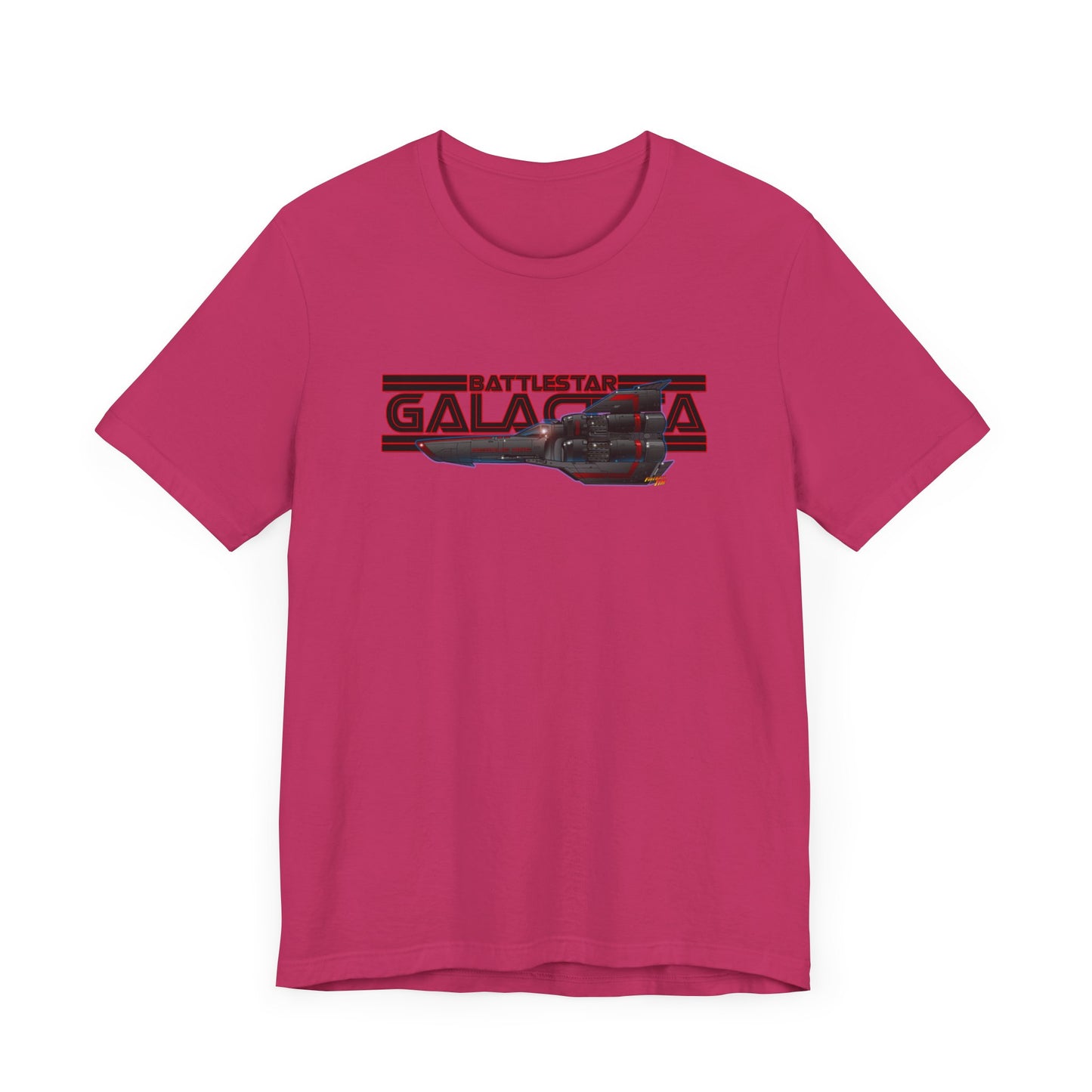 BATTLESTAR GALACTICA Viper Concept Art Logo Short Sleeve Tee 13 Colors