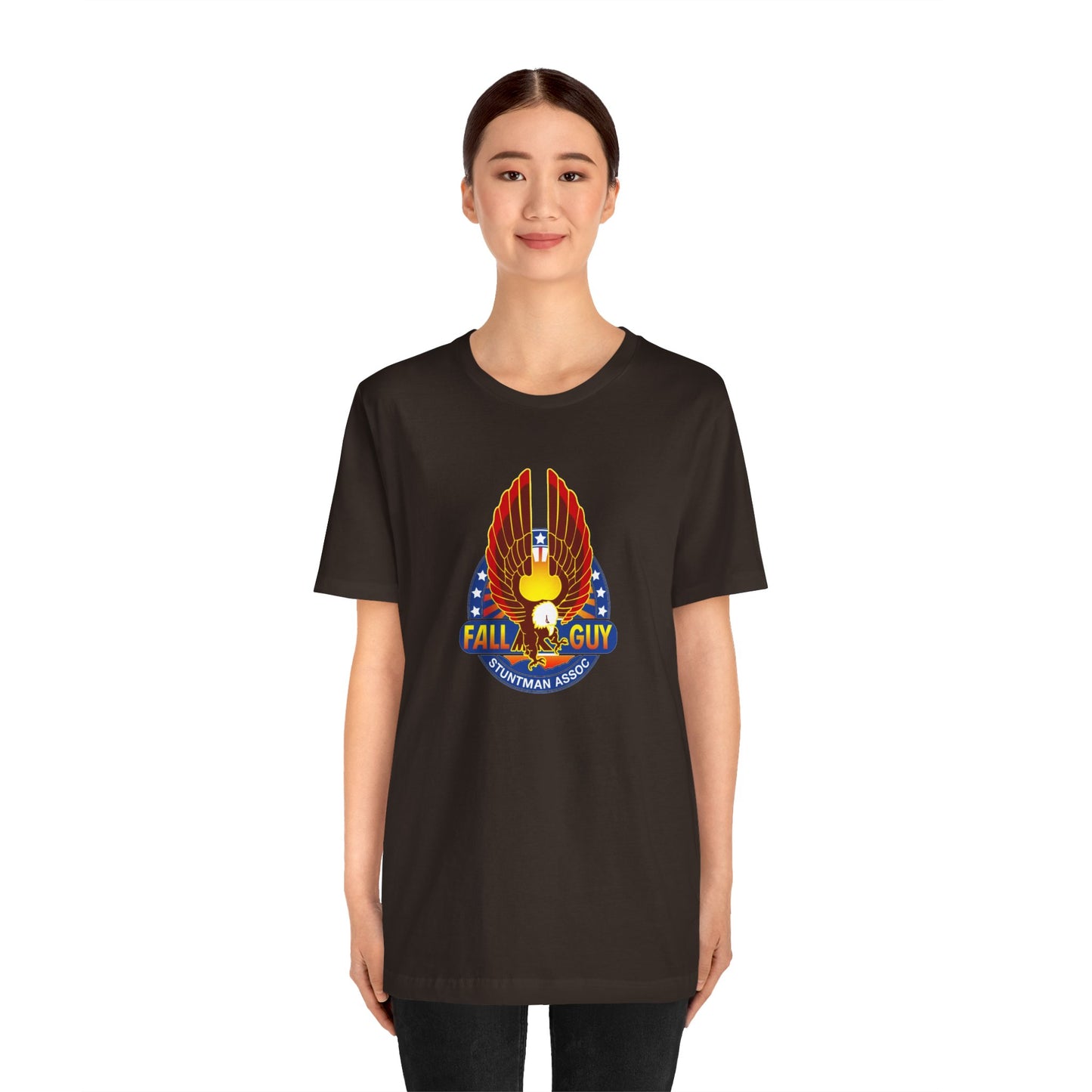 THE FALL GUY Stuntman Association Unisex Jersey Short Sleeve Tee - 12 Colors