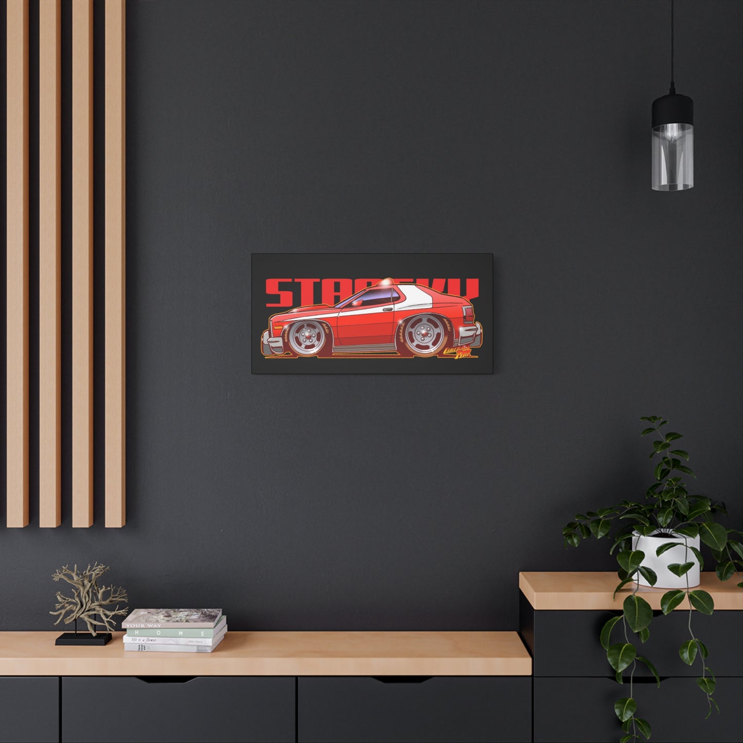 STARSKY Torino Fireball Canvas Art Print - 11x14