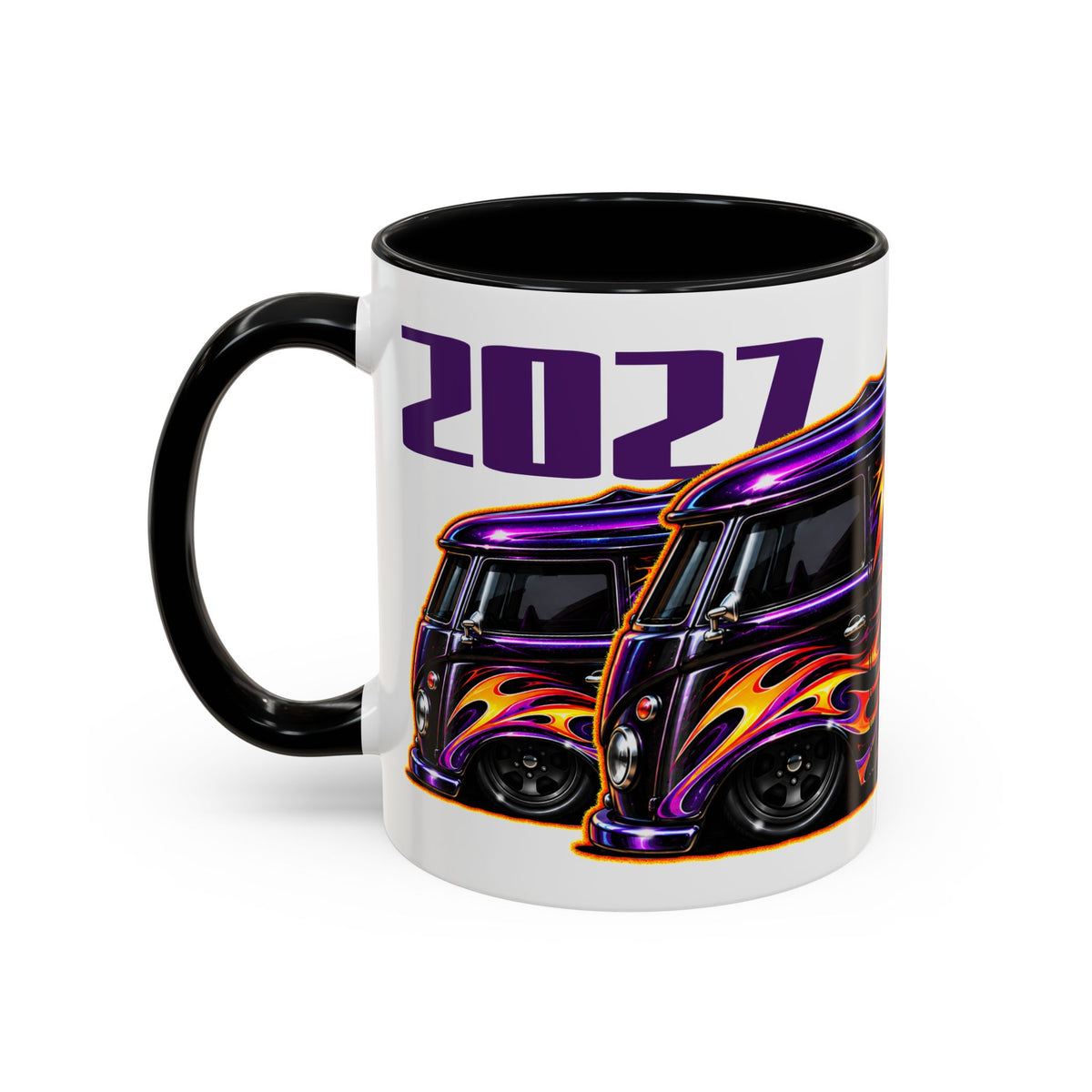 HOT WHEELS Kombi Bus Collectible Fireball Art Coffee Mug - 2 Sizes