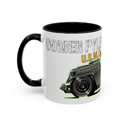 GOMER PYLE Vintage Military Jeep Collectible Coffee Mug 2 Sizes
