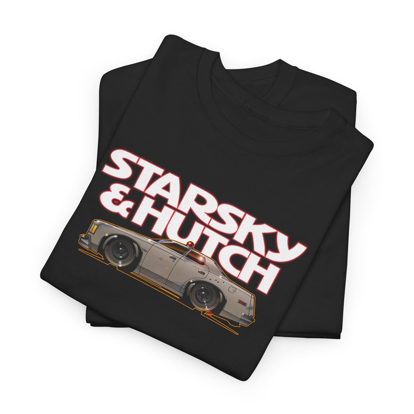 STARSKY AND HUTCH Hutchmobile TV Show Cotton Tee Shirt Mutiple Colors