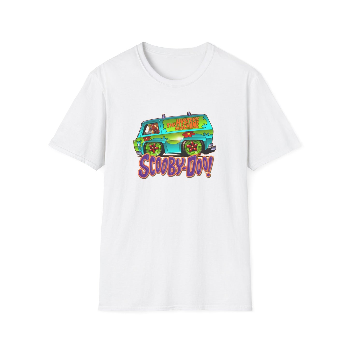 SCOOBY DOO MYSTERY MACHINE VAN Concept Art Softstyle T-Shirt 12 Colors