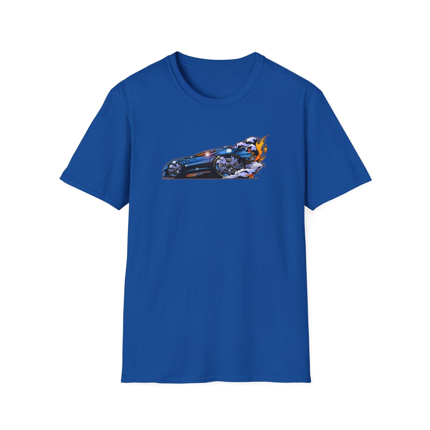 MASERATI FLAME Fireball Art Softstyle T-Shirt Multiple Colors