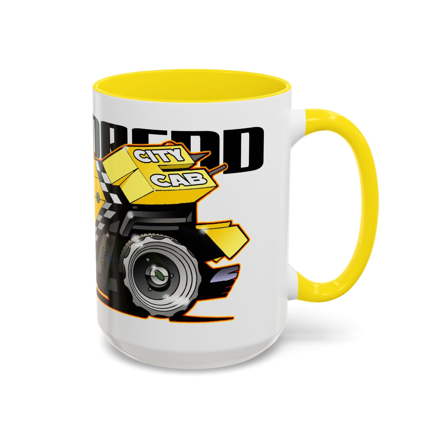JUDGE DREDD Taxi Cab Movie Car Collectible Coffee Mug - 2 Sizes