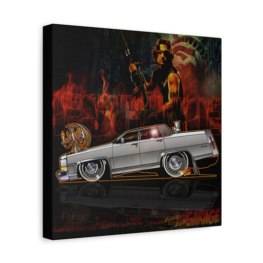 ESCAPE FROM NEW YORK Duke Cadillac Canvas Art Wall Print - 12x12