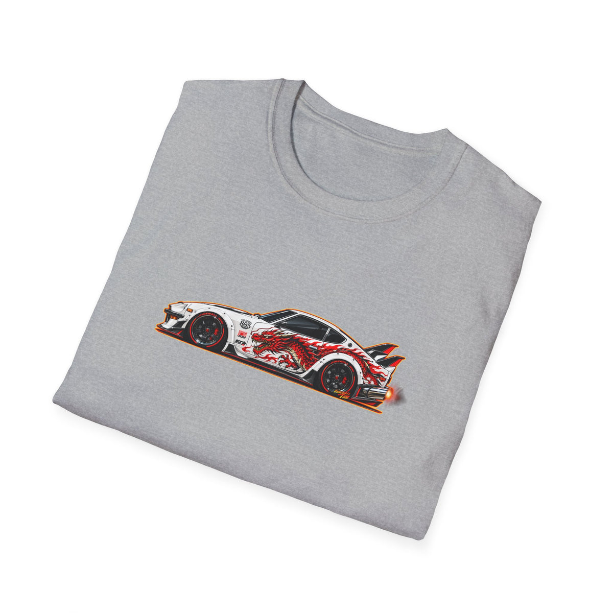 DATSUN 240Z JDM Cars & Coffee 805 Collectible Fireball Art TeeShirt
