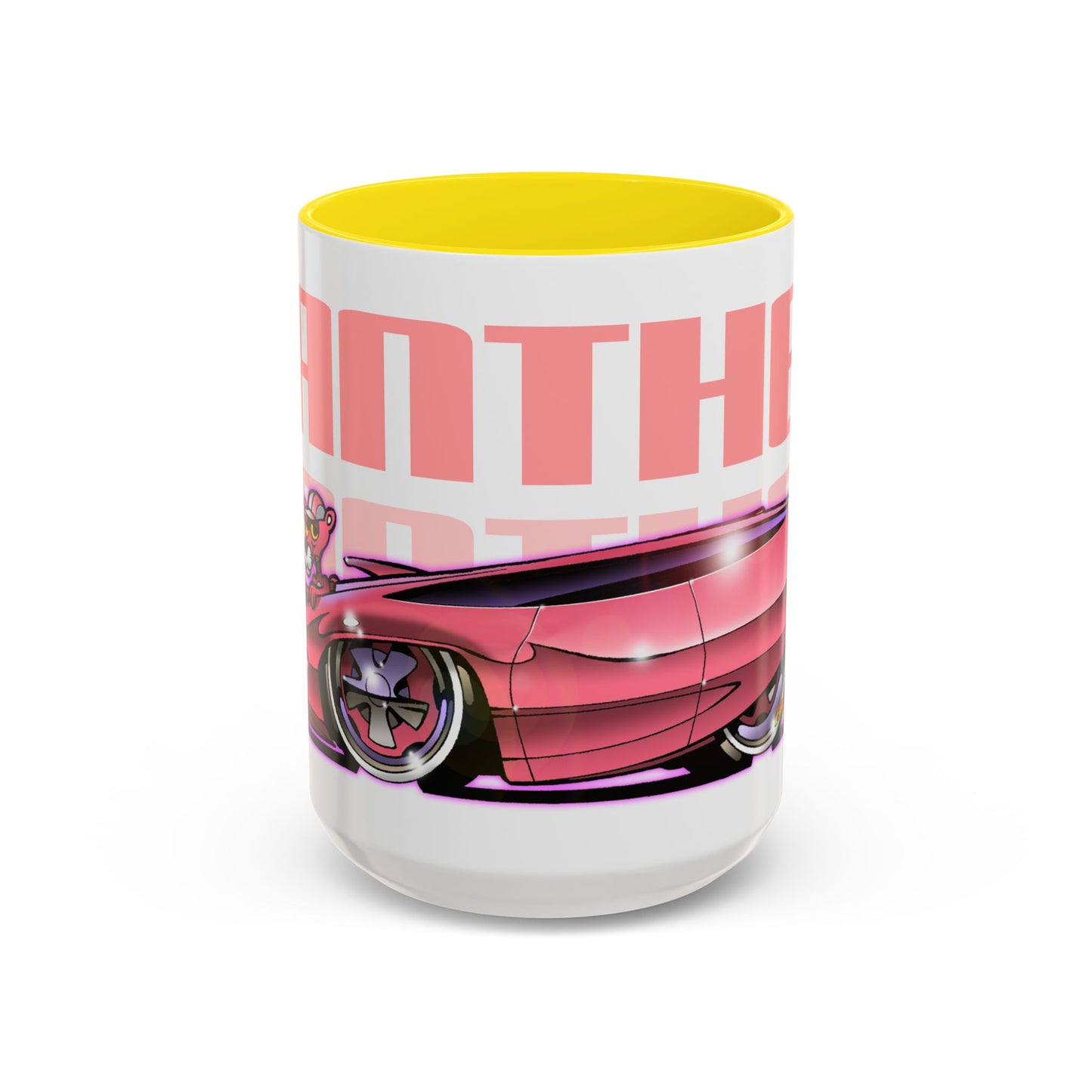 PINK PANTHER PANTHERMOBILE Collectible Coffee Art Mug - 2 Sizes