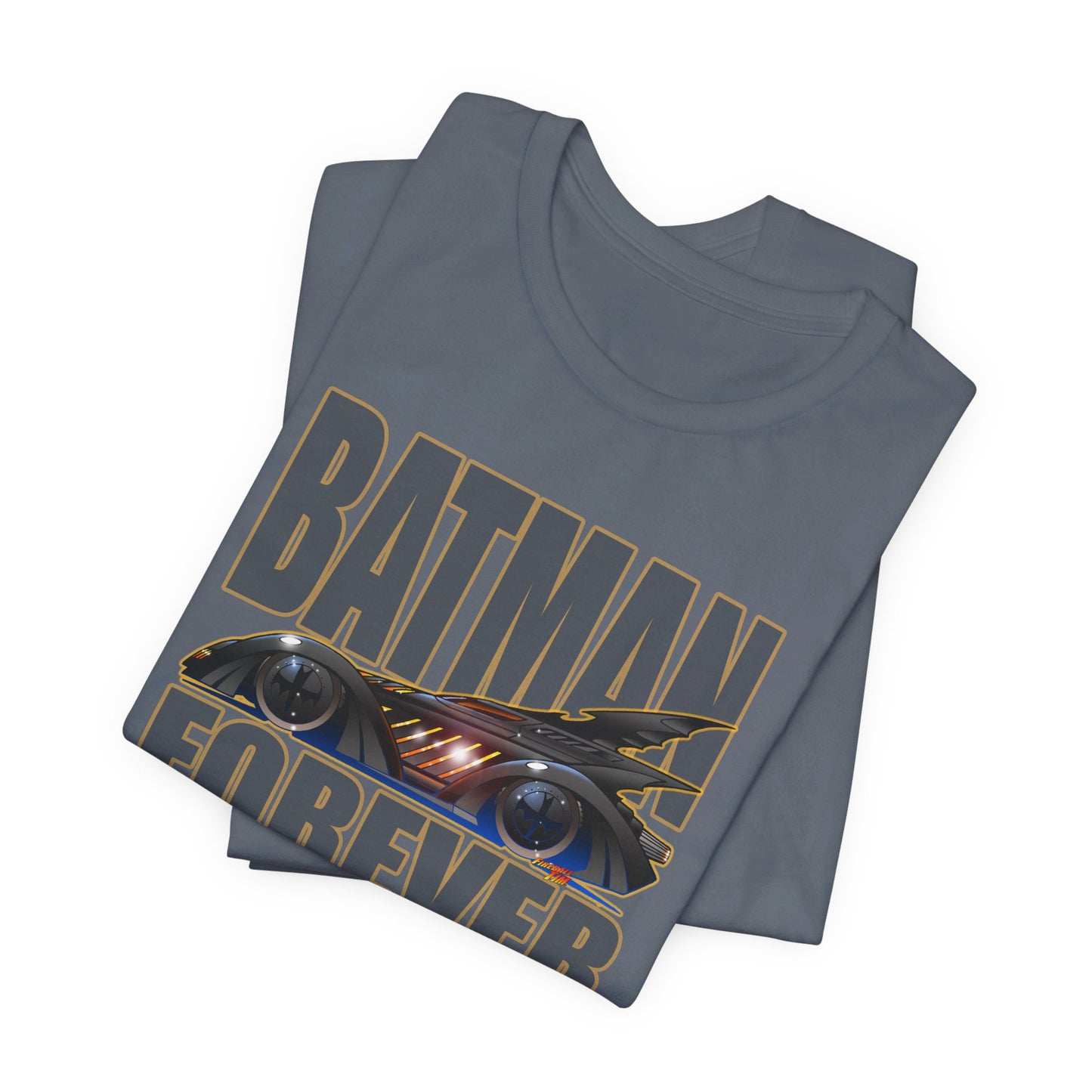 BATMAN FOREVER BATMOBILE Concept Art Short Sleeve Tee 12 Colors