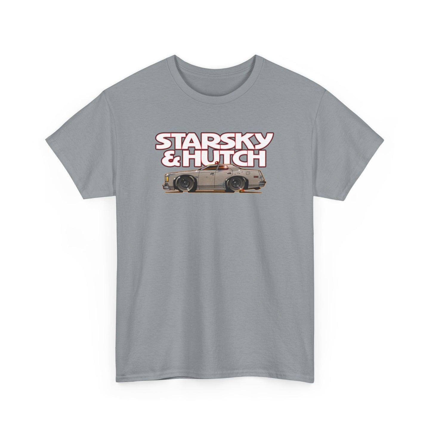 STARSKY AND HUTCH Hutchmobile TV Show Cotton Tee Shirt Mutiple Colors