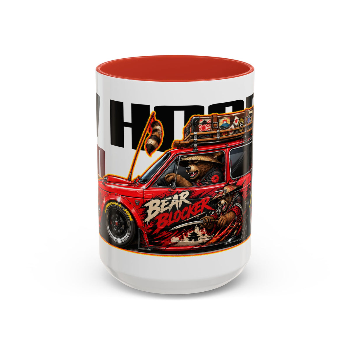 JDM 1967 HONDA 600 Collectible Fireball Art Coffee Mug - 2 Sizes