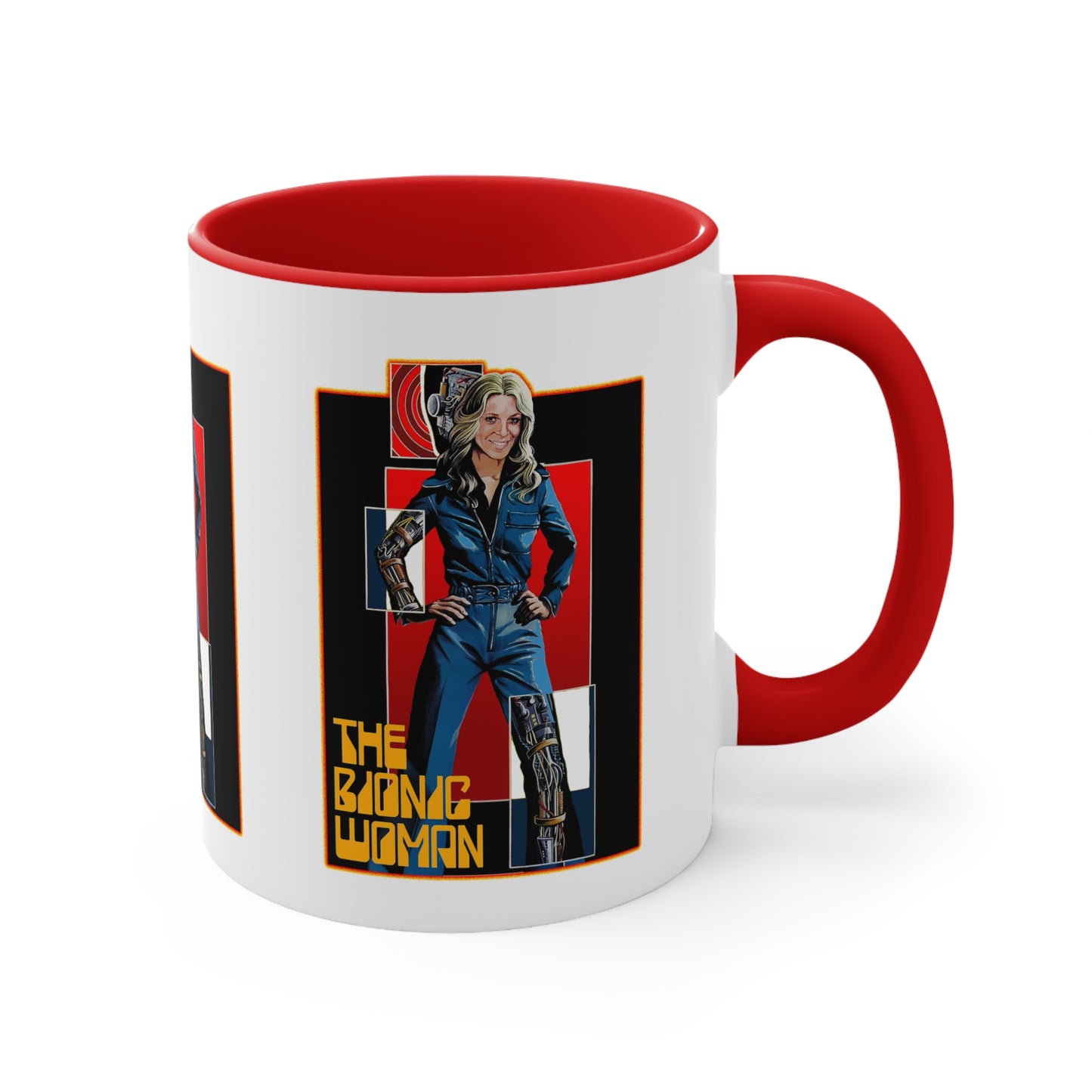 THE BIONIC WOMAN Version 1 Coffee Mug 11oz