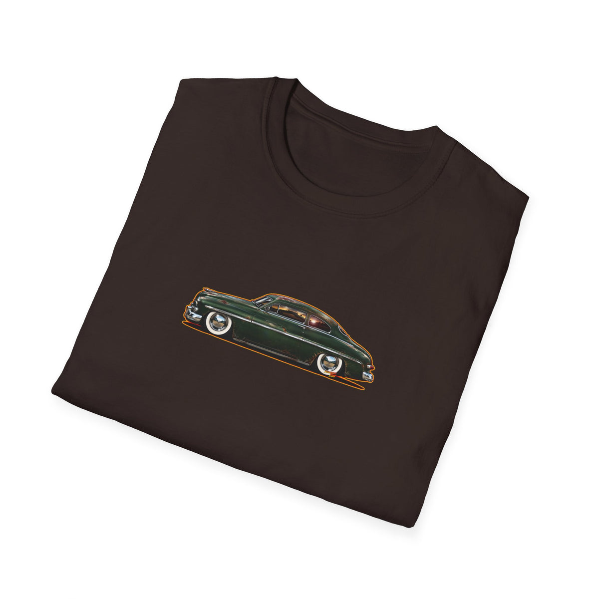 MERCURY COUPE 1950 Collectible Fireball Art TeeShirt