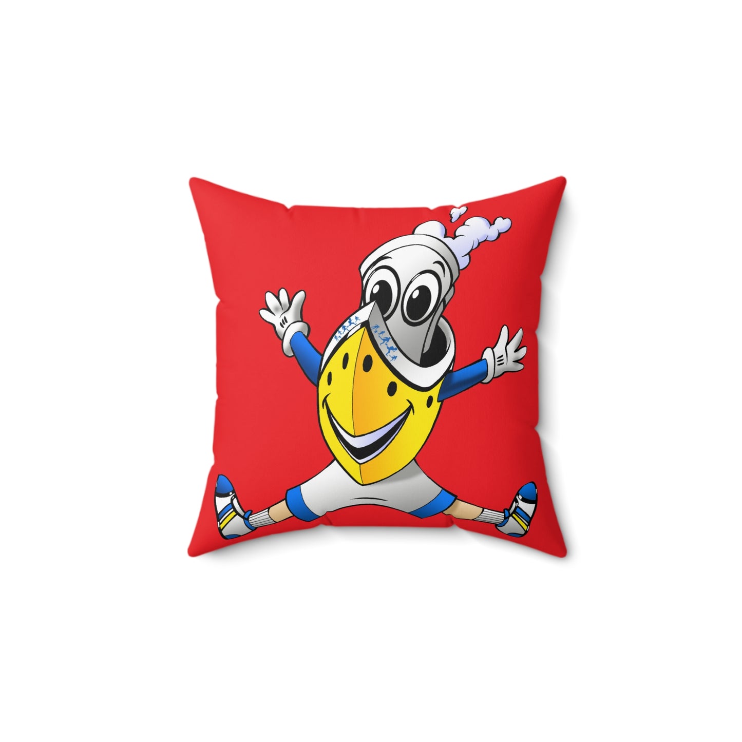 Copy of Official BUDDY CRUISE Spun Polyester Square Pillow in Buddy RED