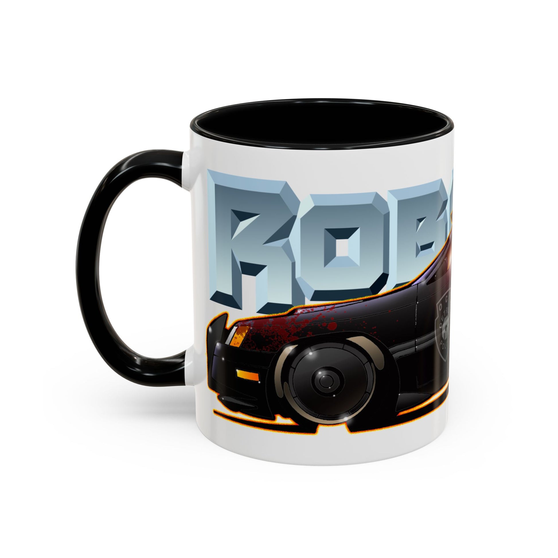 ROBOCOP Taurus Police Car Concept Art Coffee Mug 2 Sizes-Mug-Fireball Tim Garage