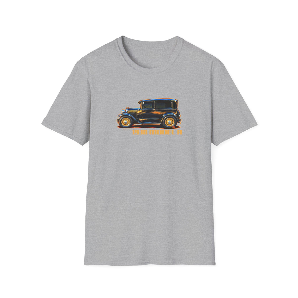 FORD MODEL A 1930 Vintage Collectible Fireball Art TeeShirt