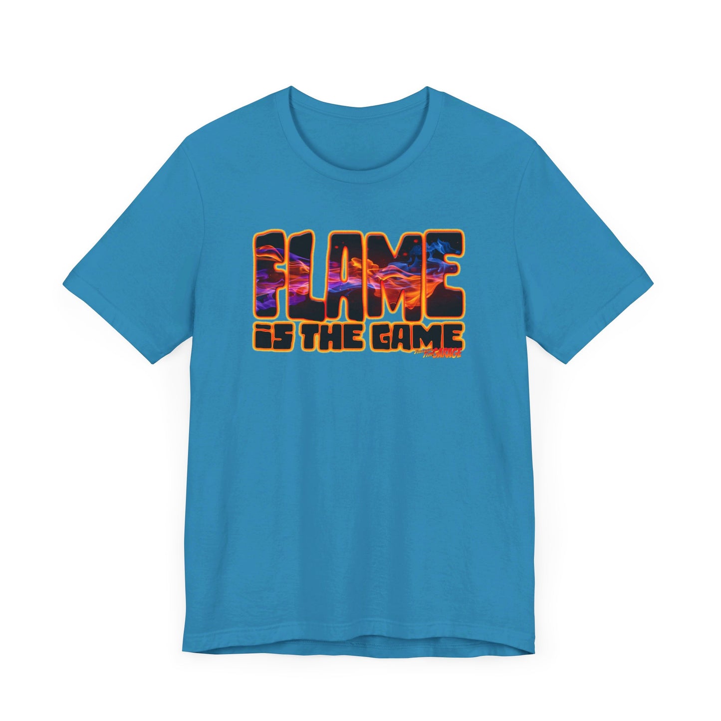 FLAME IS THE GAME Fireball Tim Garage Official Short Sleeve Tee 13 Colors