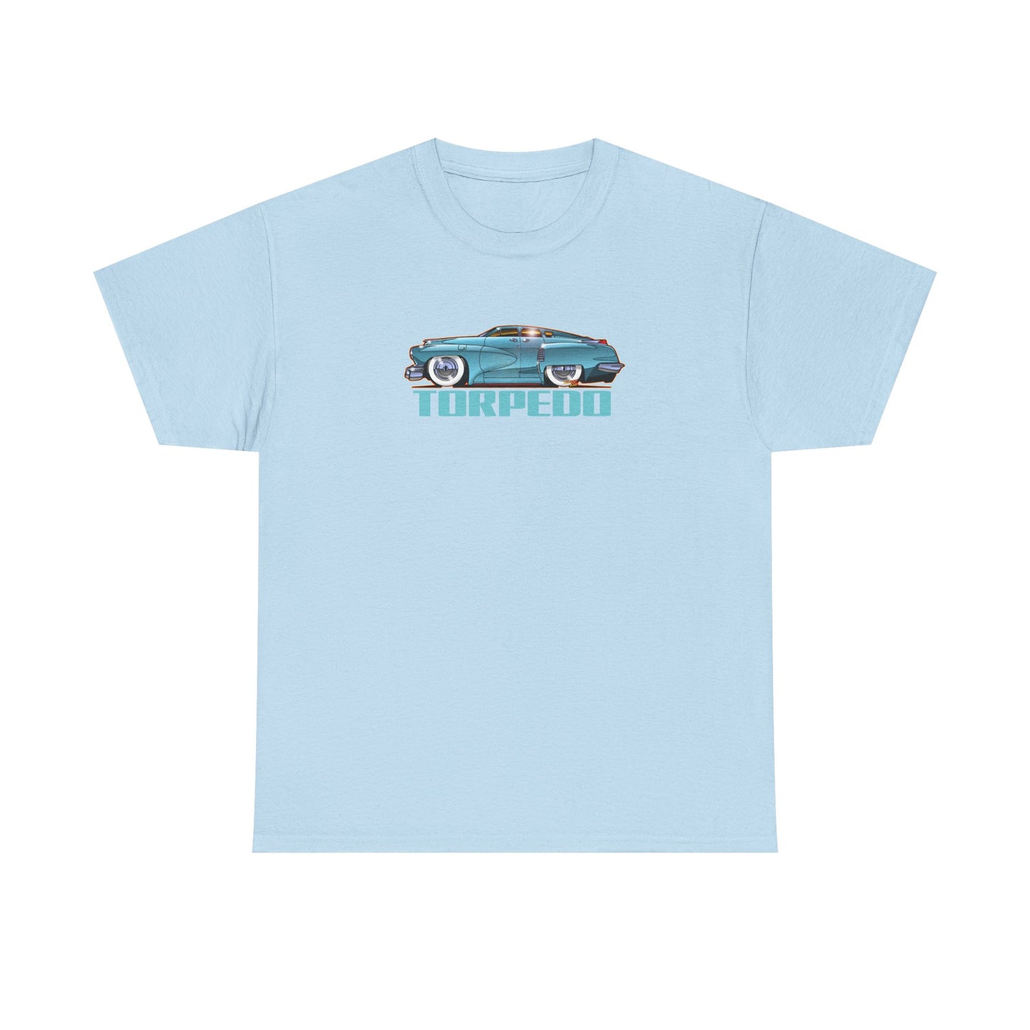 TUCKER TORPEDO 48 Collectible Fireball Art Cotton Tees