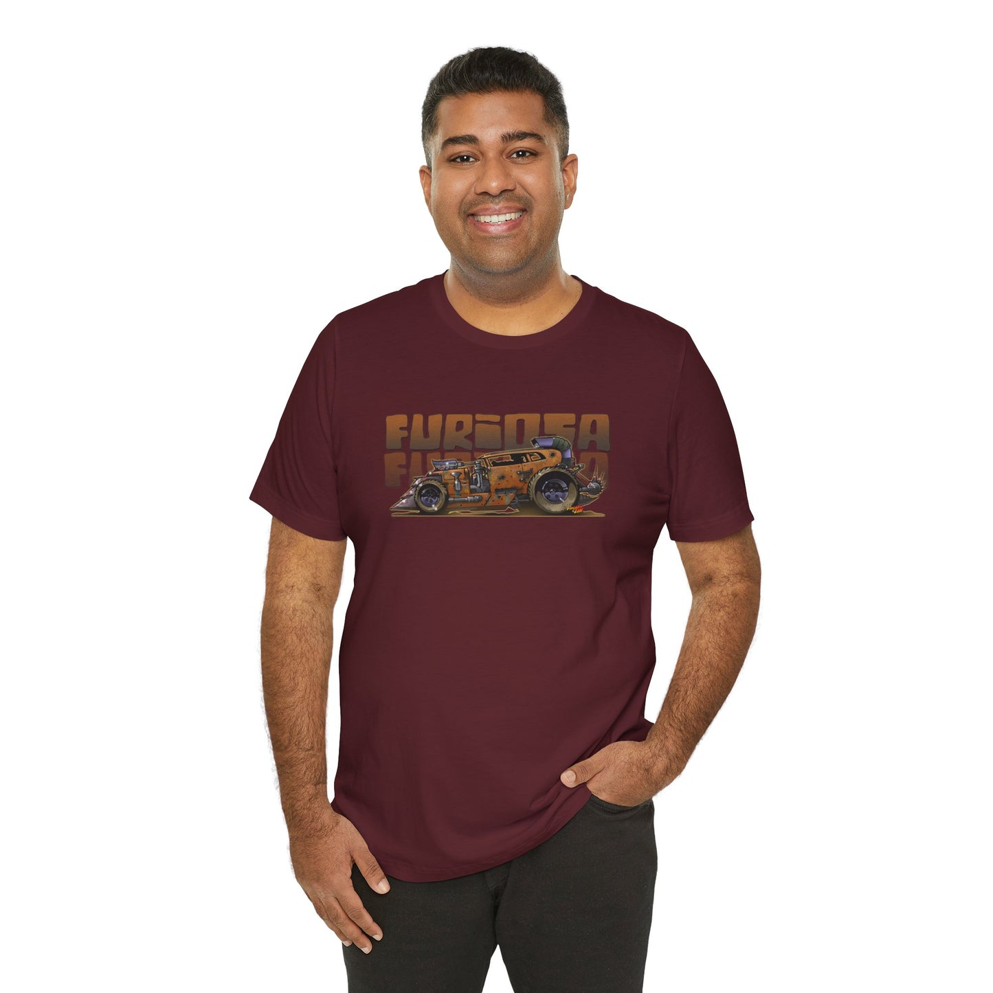 FURIOSA Mad Max Movie Hot Rod Short Sleeve Tee Shirt - 12 Colors