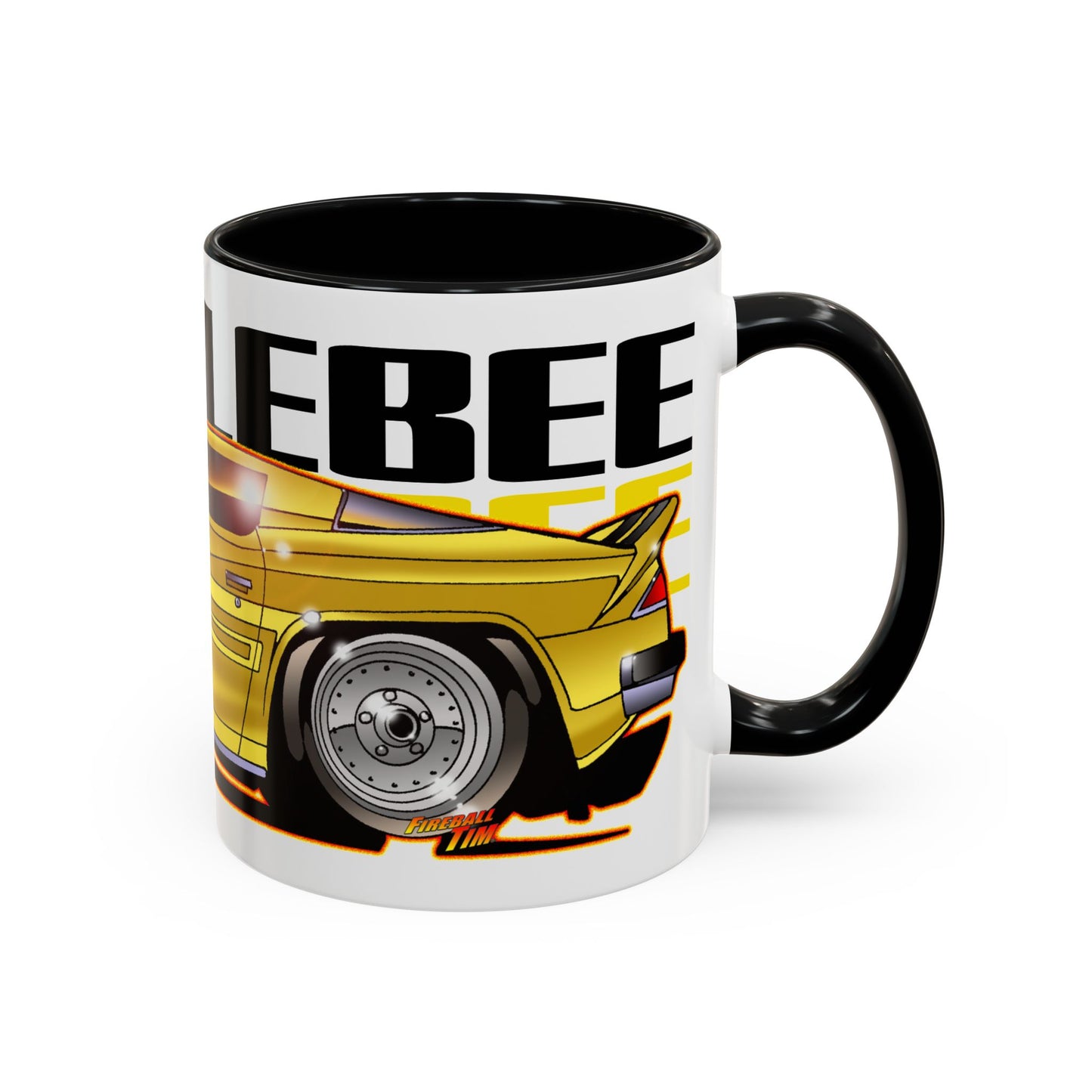 BUMBLEBEE TRANSFORMERS 1977 Camaro Fireball Art Coffee Mug - 2 Sizes