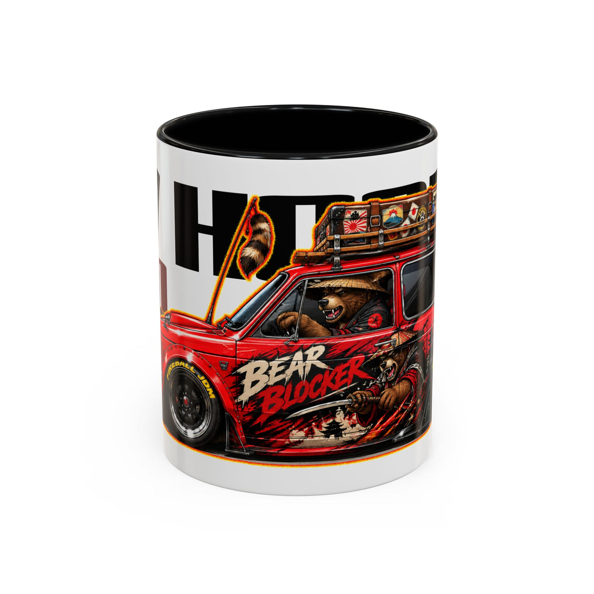 JDM 1967 HONDA 600 Collectible Fireball Art Coffee Mug - 2 Sizes
