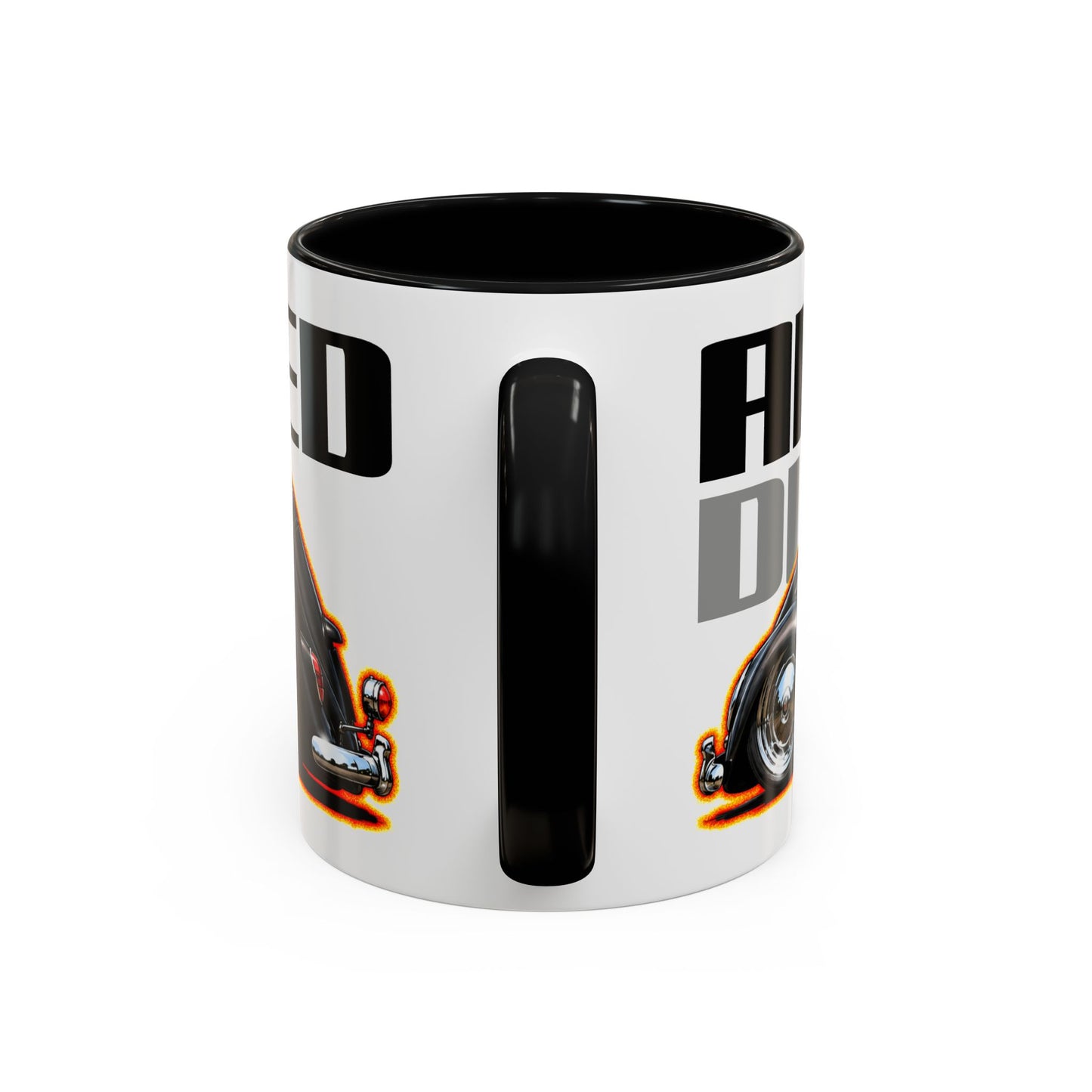 AIRKOOLED KLASSICS Custom VW Bug Collectible Fireball Art Coffee Mug - 2 Sizes