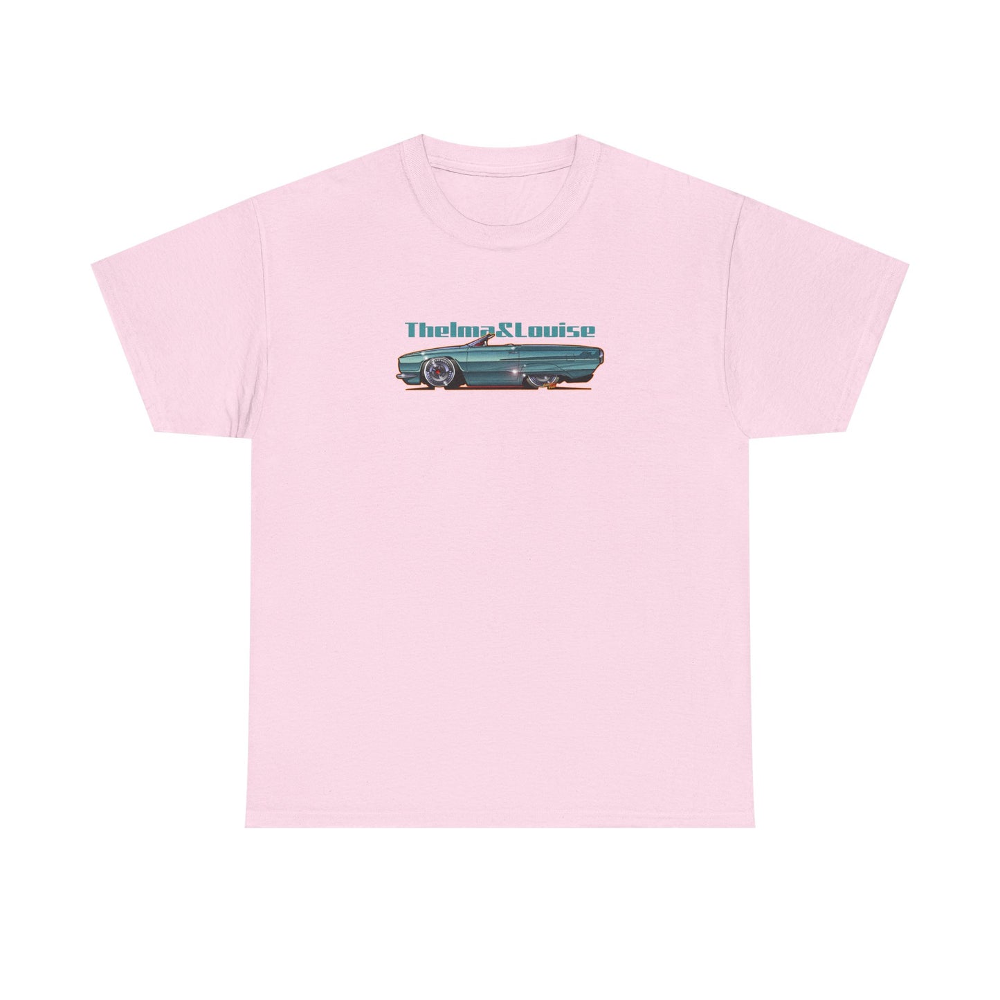 THELMA & LOUISE 1966 Ford Thunderbird Heavy Cotton Tee - Multiple Sizes