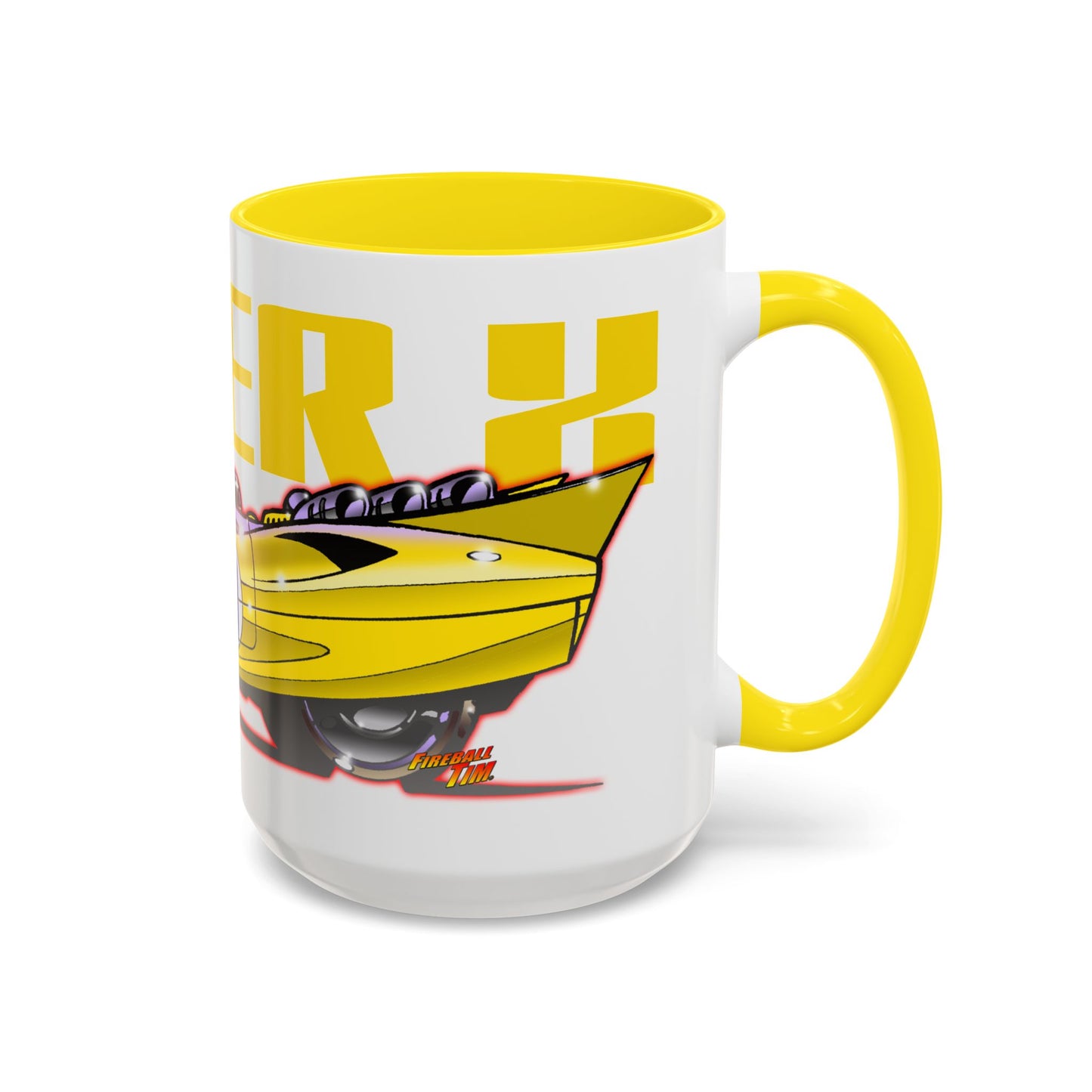 RACER X SHOOTING STAR Spped Racer Collectible Coffee Art Mug 2 Sizes