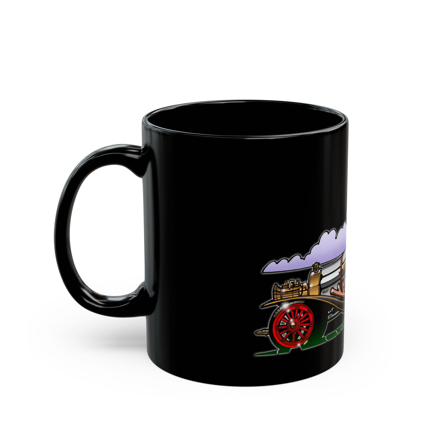 CHITTY CHITTY Bang Bang Movie Car Concept Art Black Coffee Mug 11oz