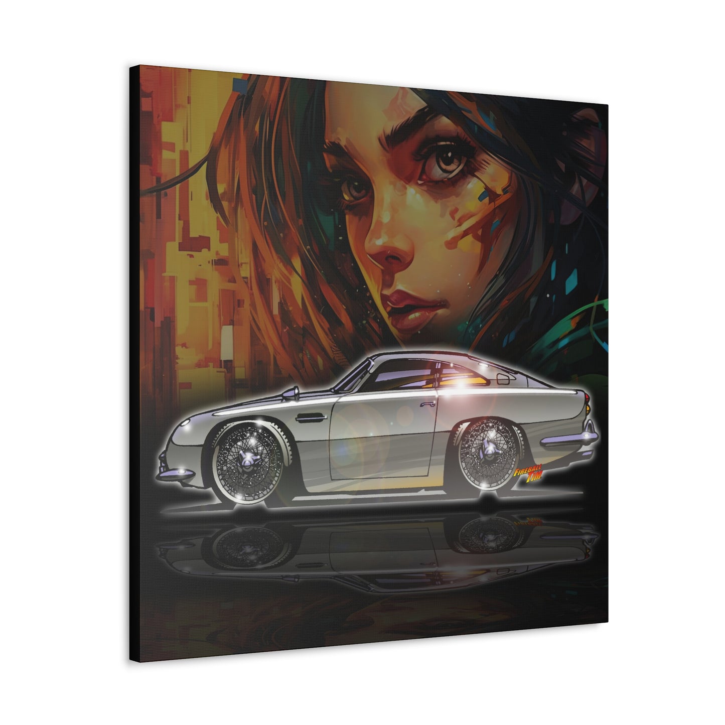 ASTON MARTIN DB5 James Bond 007 MASTERPRINT Concept Art Canvas Print 3 Sizes