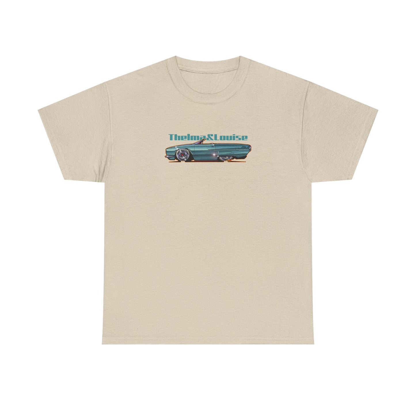 THELMA & LOUISE 1966 Ford Thunderbird Heavy Cotton Tee - Multiple Sizes