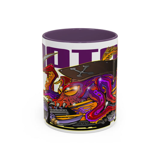 CAPTAIN OCTOROD Hot Rod Octopus Collectible Coffee Mug - 2 Sizes