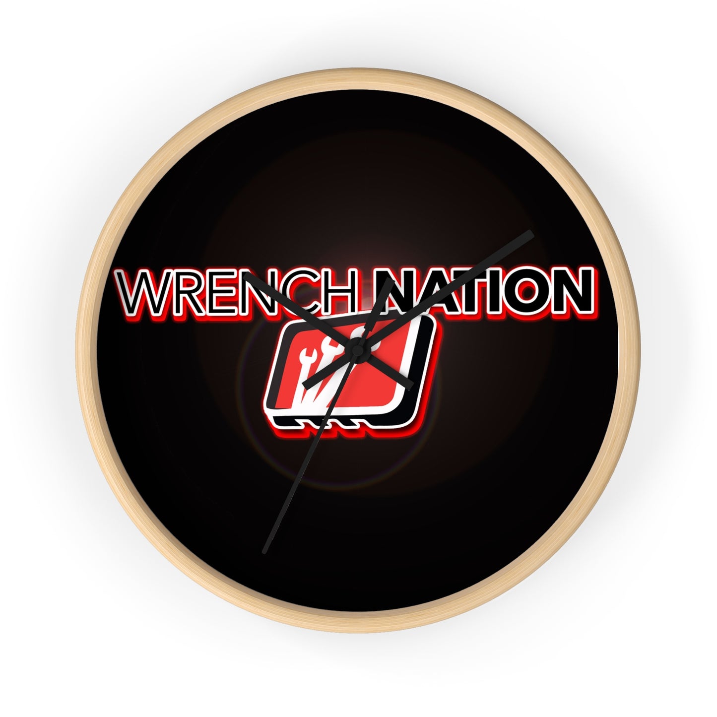 WRENCH NATION Logo Wall Clock