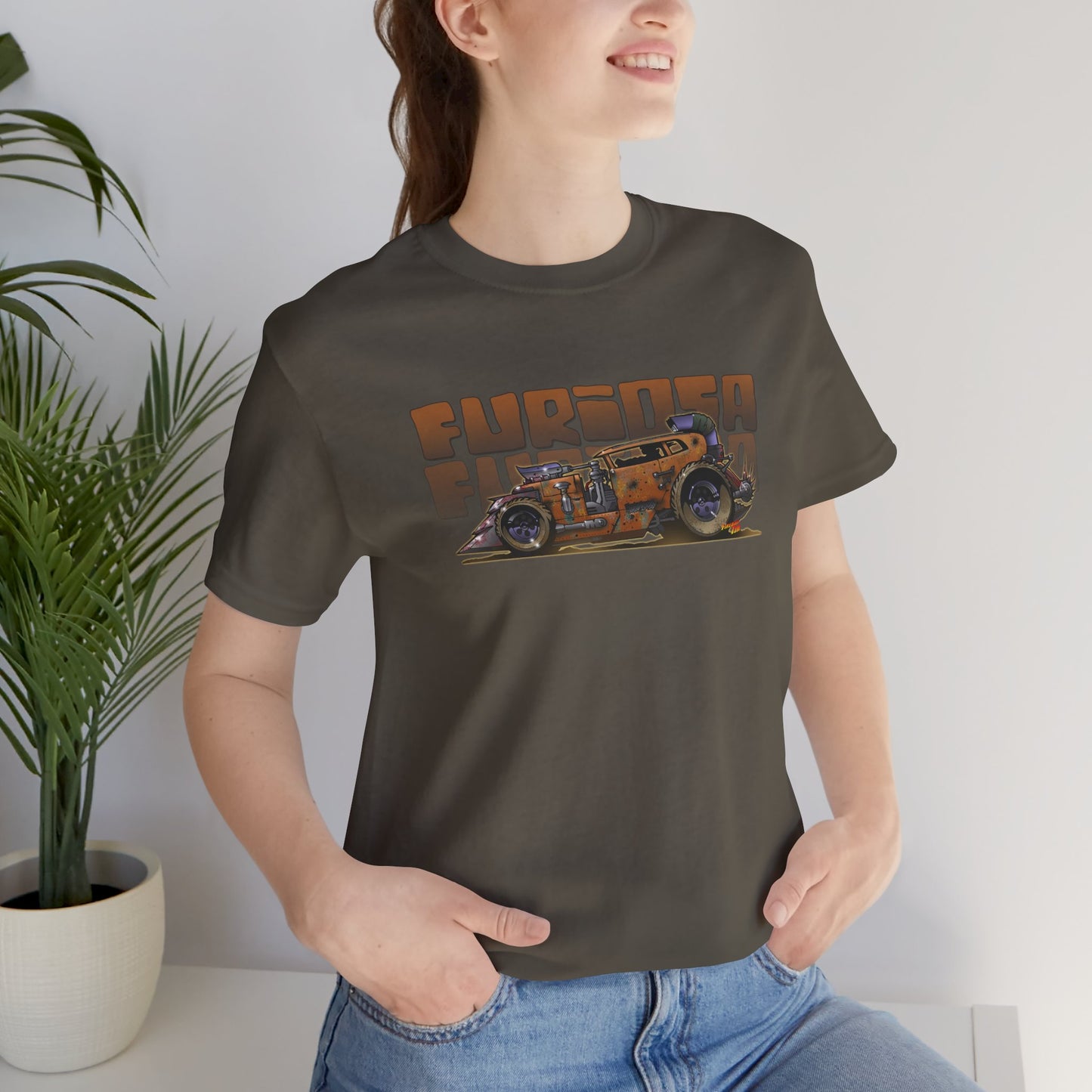 FURIOSA Mad Max Movie Hot Rod Short Sleeve Tee Shirt - 12 Colors
