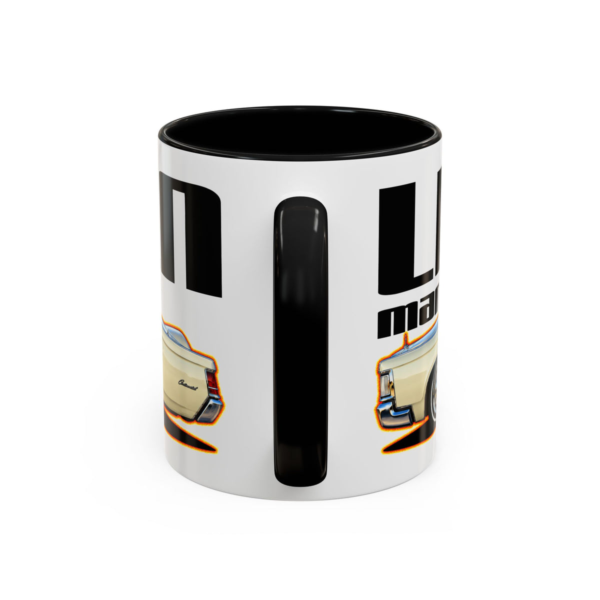 LINCOLN MARK III 1970 Collectible Fireball Art Coffee Mug - 2 Sizes