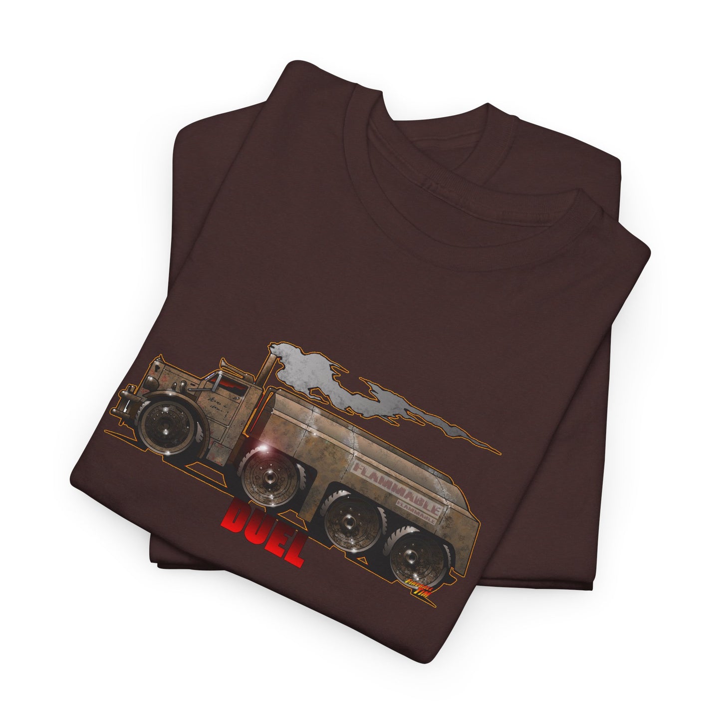 DUEL Movie Truck Concept Art Heavy Cotton Tee 13 Colors