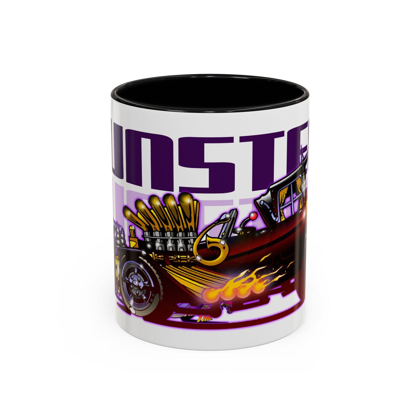 THE MUNSTERS TV Show Munster Koach Fireball Art Coffee Mug - 2 Sizes