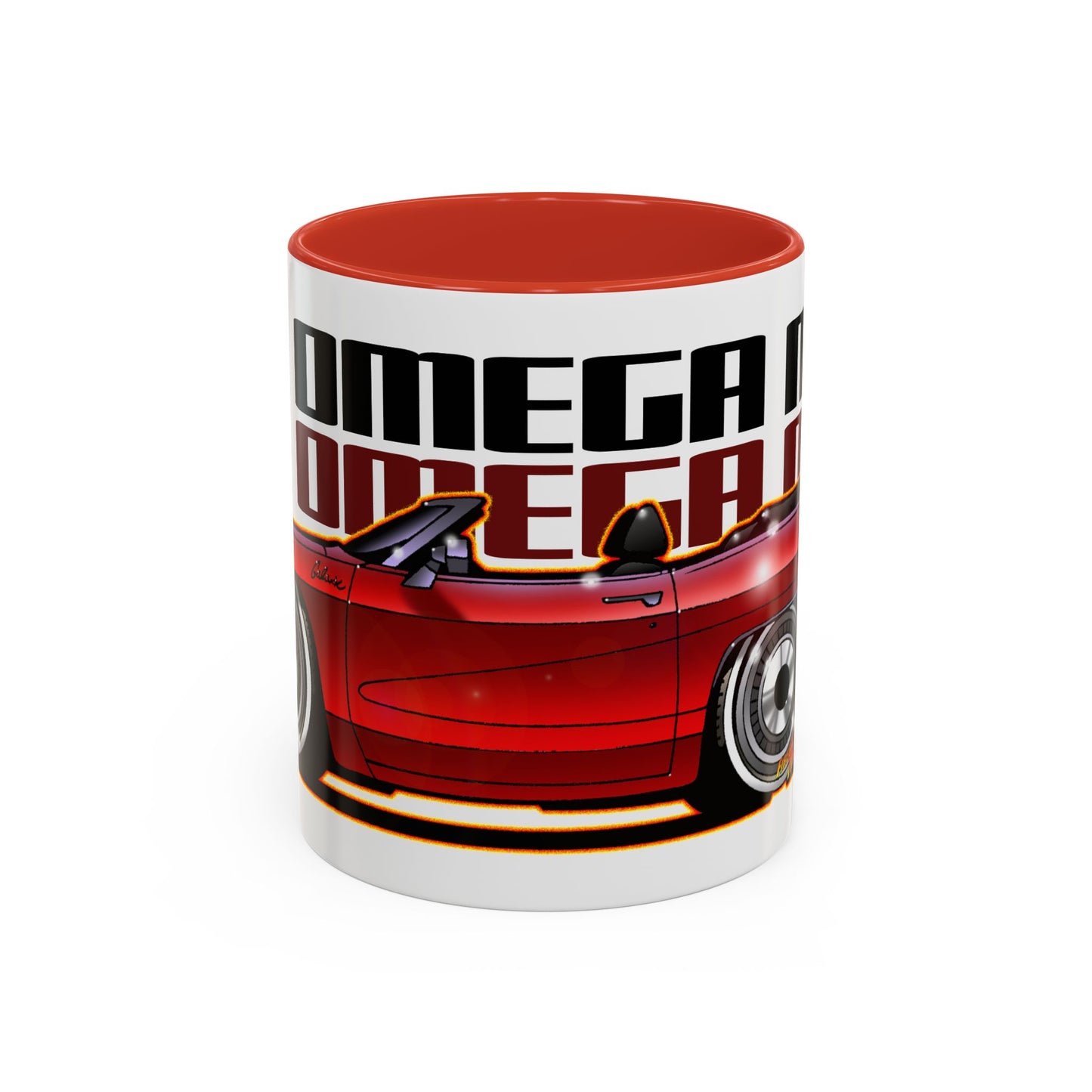 THE OMEGA MAN 1970 Ford Galaxie XL Fireball Art Collectible Coffee Mug - 2 Sizes