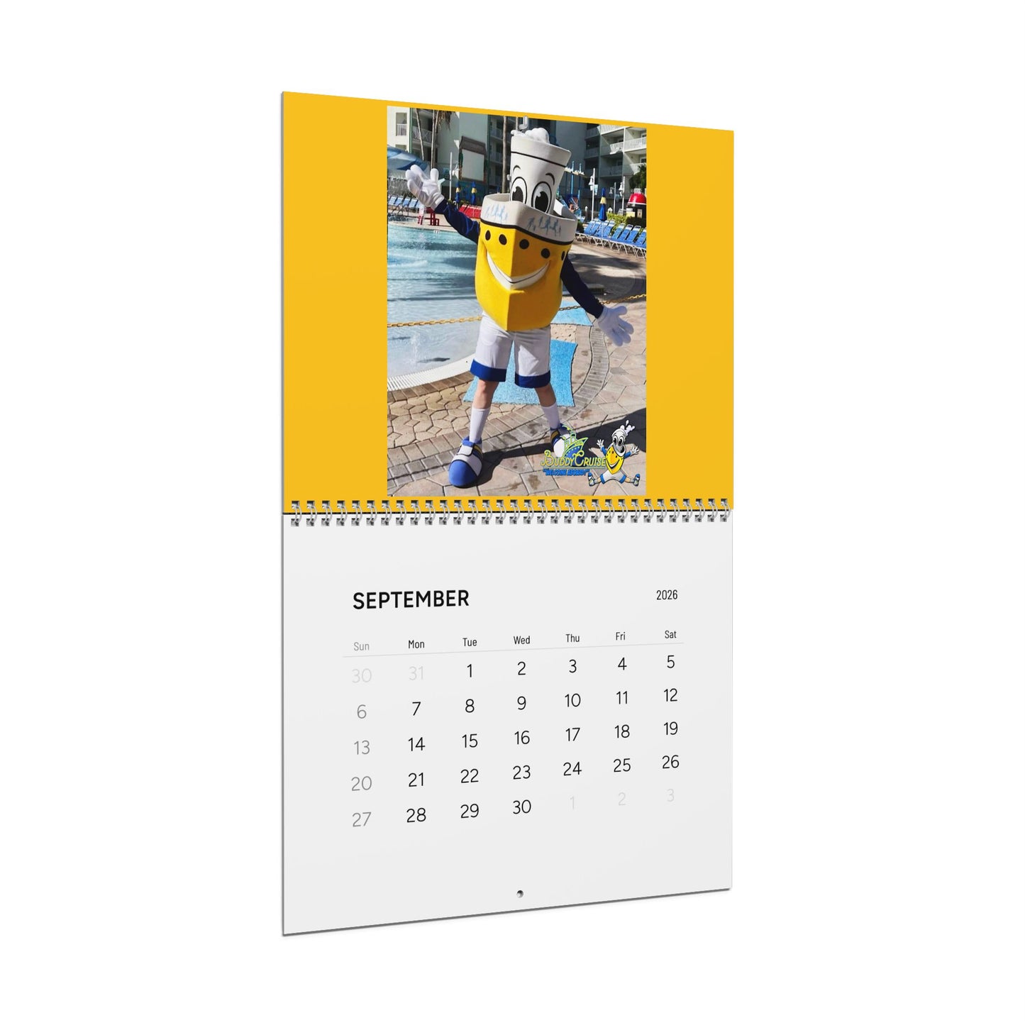 BUDDY CRUISE 2026 Calendar - 2 Sizes