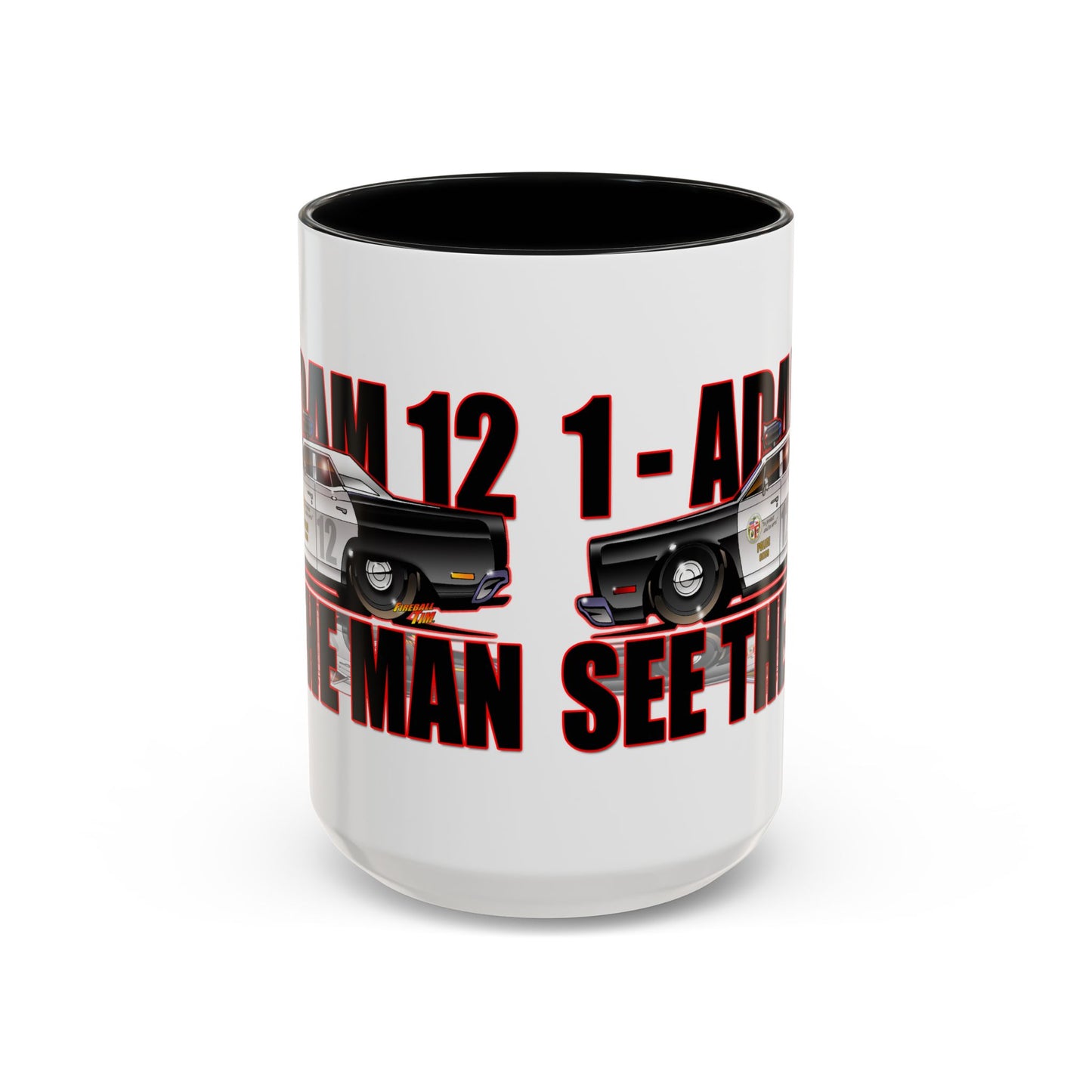 ADAM 12 TV Show Logo Coffee Mug 2 Sizes-Mug-Fireball Tim Garage