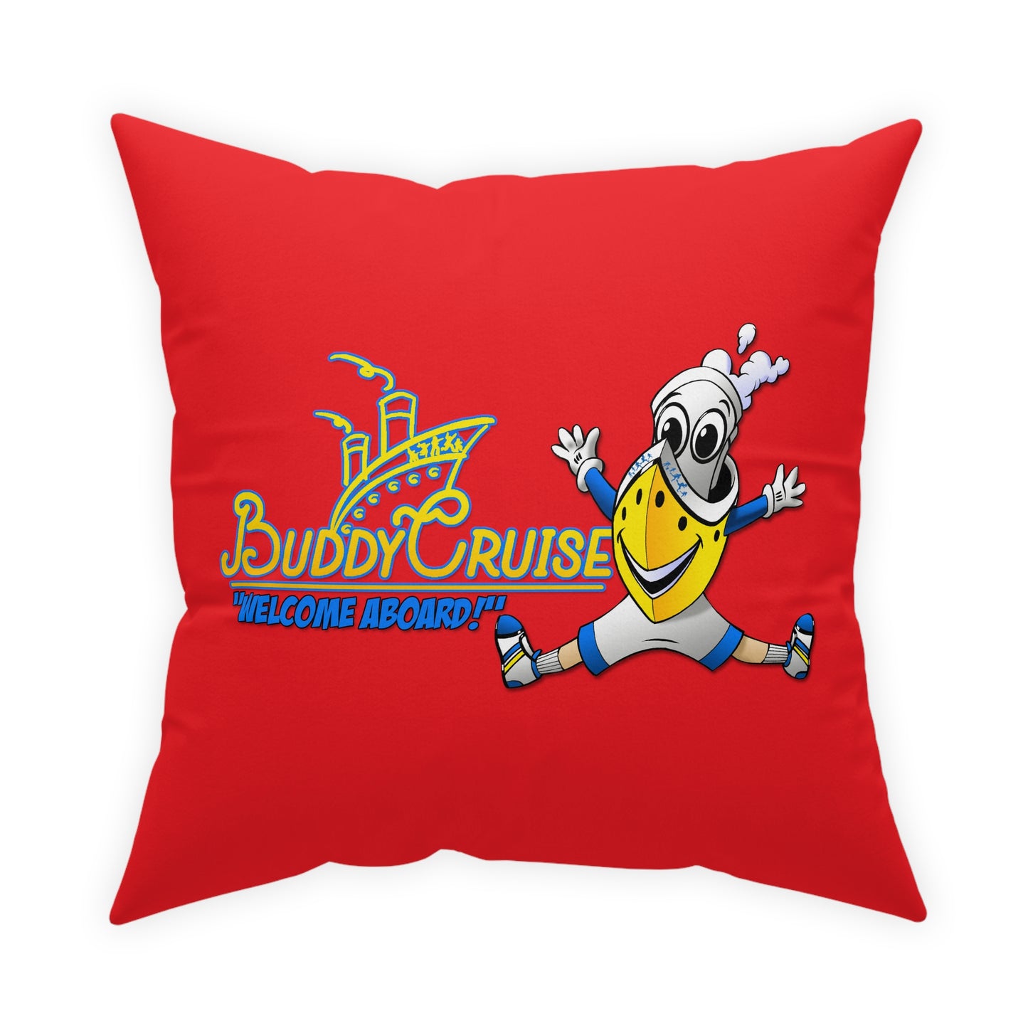 BUDDY CRUISE Buddy Red Pillow 4 Sizes