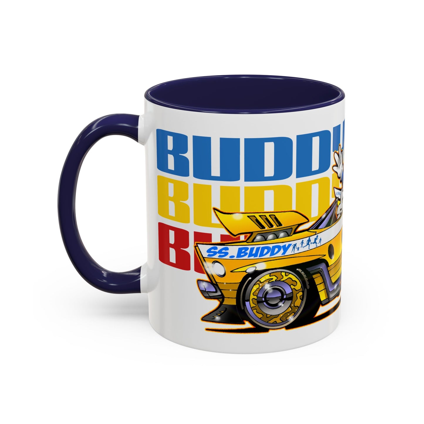 BUDDY CRUISE BUDDYMOBILE Collectible Coffee Mug - 3 Colors 2 Sizes