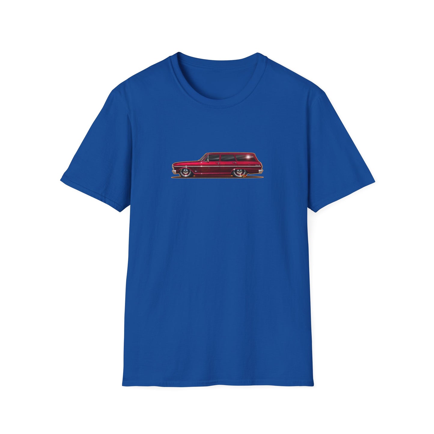 CHEVY NOVA WAGON 1965 Collectible Fireball Art Tee Shirt