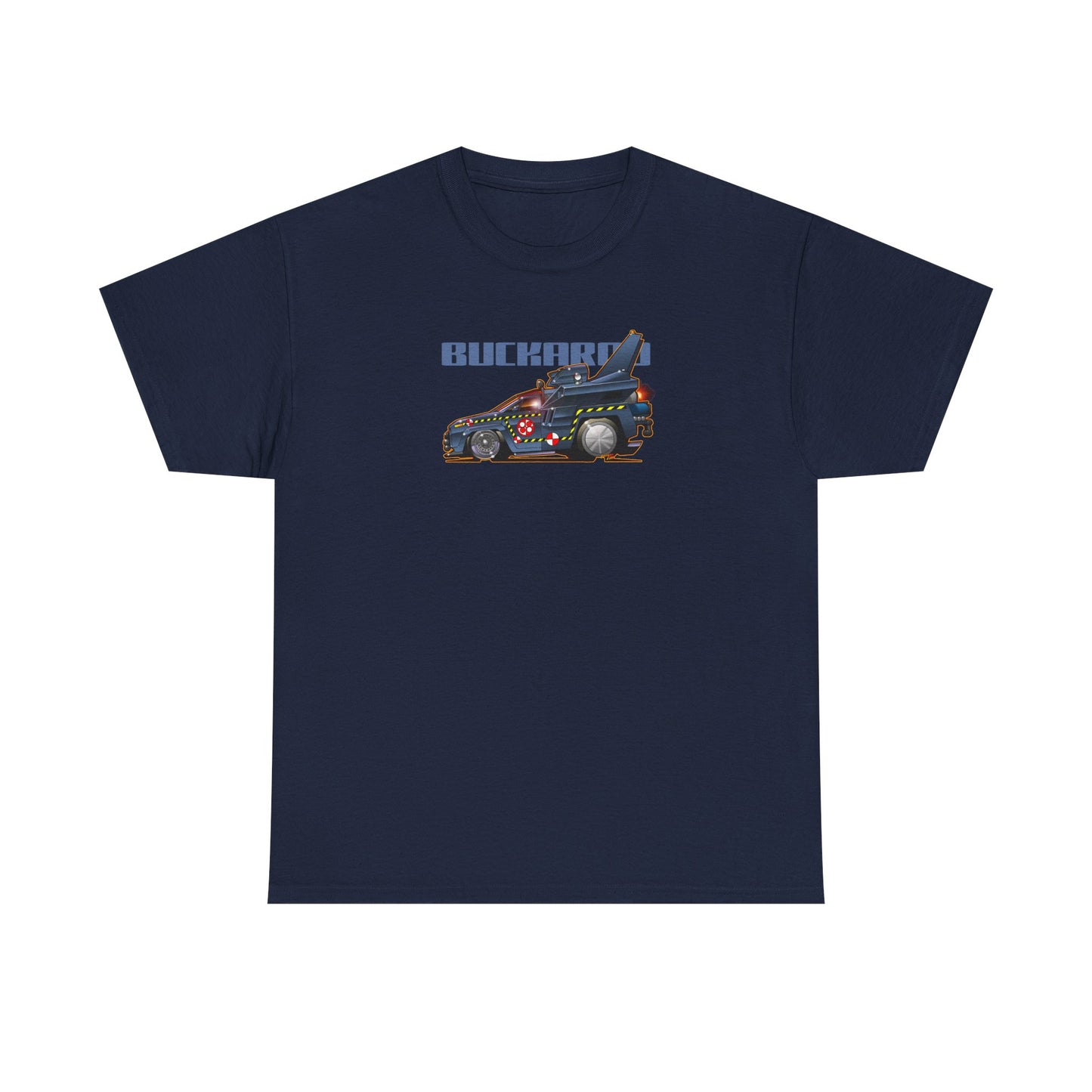 BUCKAROO BANZAI JET TRUCK Movie Car Fireball Art Tee Shirt - Musltiple Sizes
