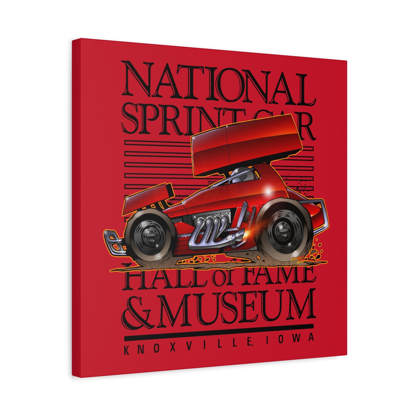 National Sprint Car Hall of Fame Canvas Art