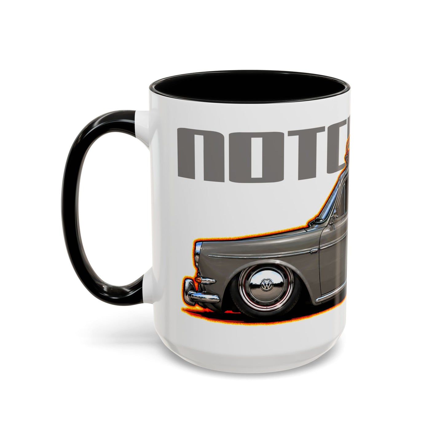 VOLKSWAGEN NOTCHBACK Collectible Fireball Art Coffee Mug - 2 Sizes