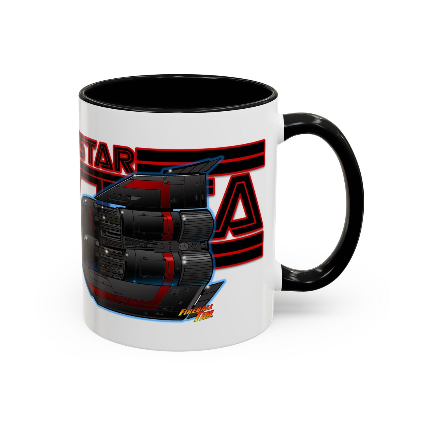 BATTLESTAR GALACTICA Colonial Viper Concept Art Logo Coffee Mug 2 Sizes